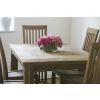 1.6m Reclaimed Teak Taplock Dining Table with 6 Santos Chairs - 3